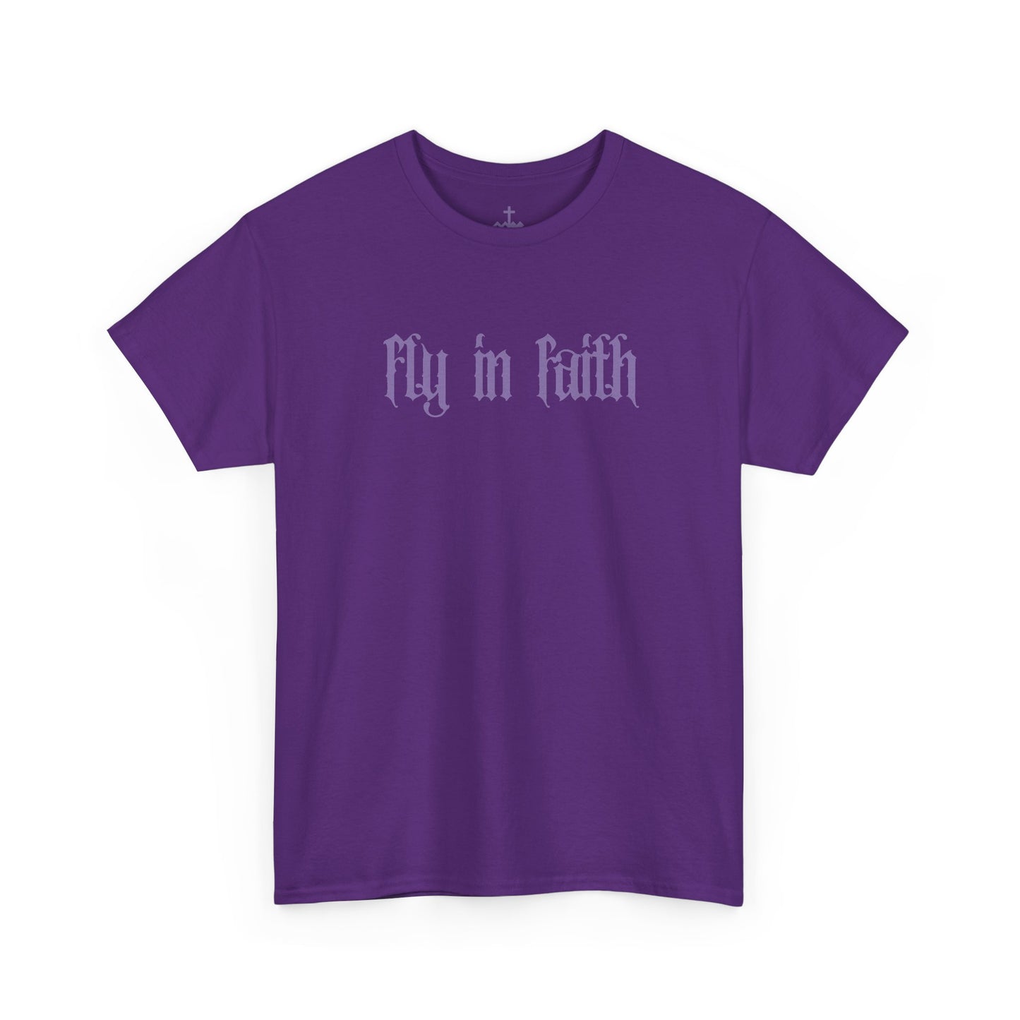Fly in Faith Gothic Script T-Shirt