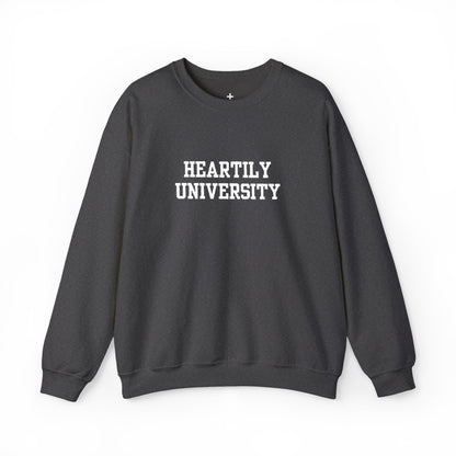 Heartily University Unisex Crewneck Sweatshirt
