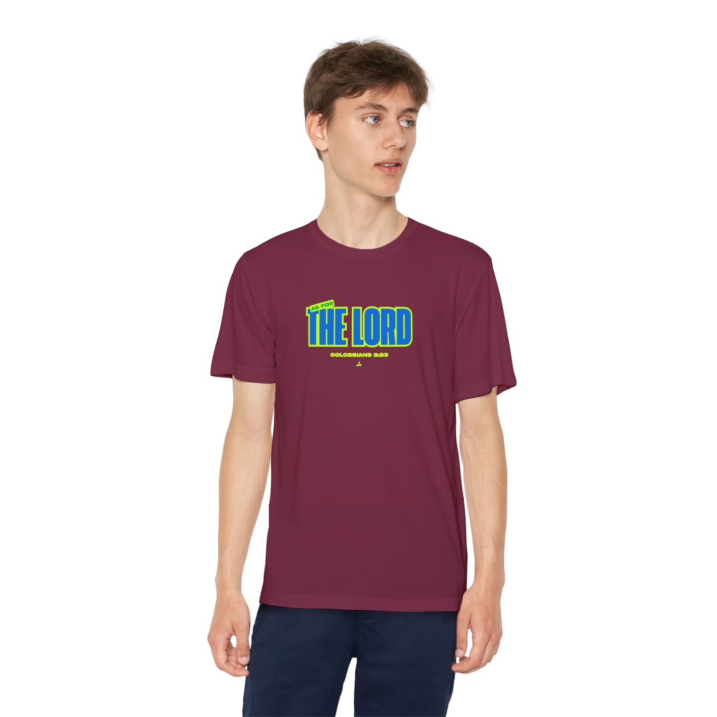 'As for the Lord" Youth Motivational Tee