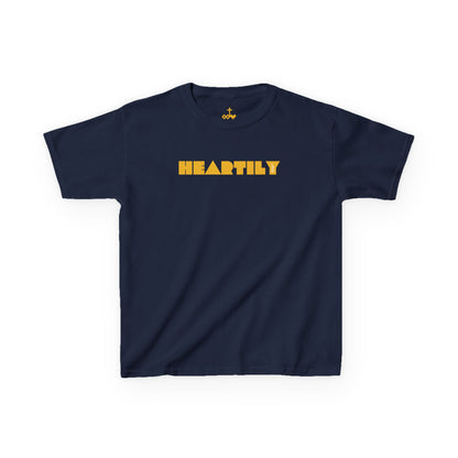 Retro 'Heartily' Kids Tee