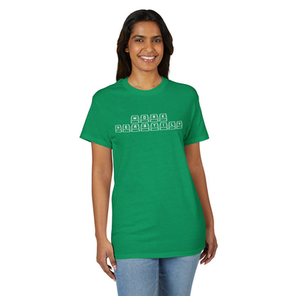 'Work Heartily' Keyboard T-Shirt
