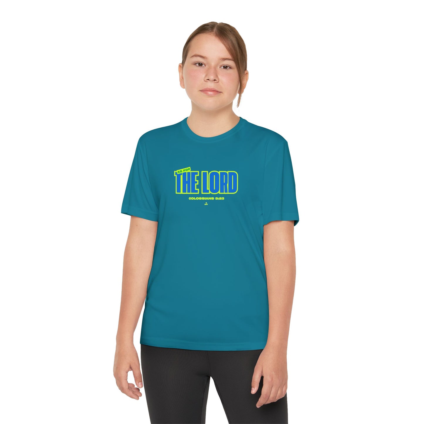 'As for the Lord" Youth Motivational Tee