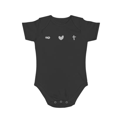 Short Sleeve Baby Bodysuit