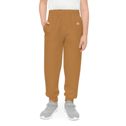Kids' Tan Jogger Sweatpants
