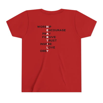 Heartily Words Youth Tee