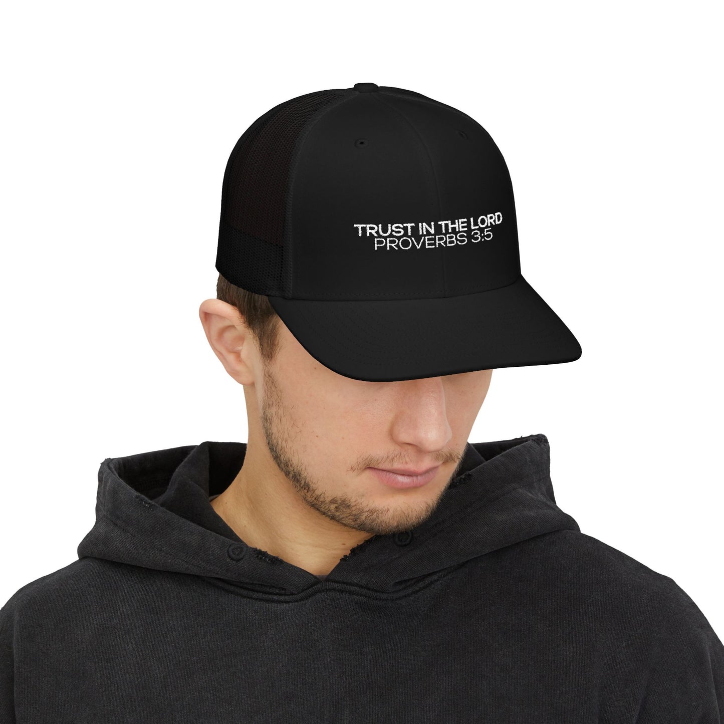 Trust in the Lord Embroidered Trucker Cap