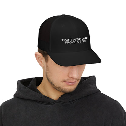 Trust in the Lord Embroidered Trucker Cap