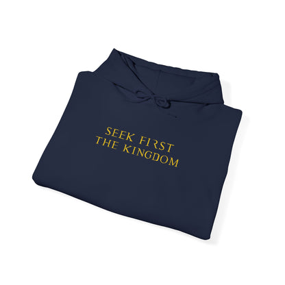 'Seek First the Kingdom' Black Pullover