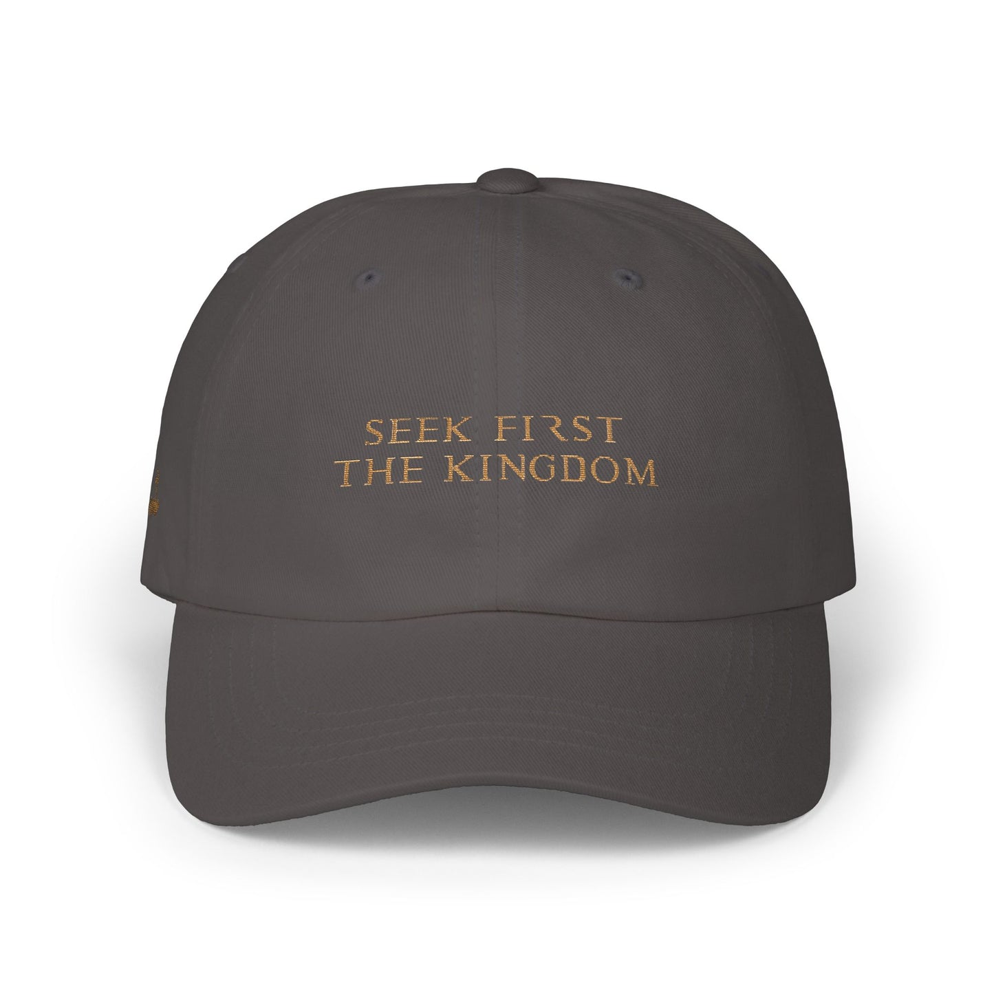 Seek First The Kingdom Dad Cap