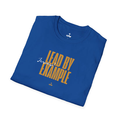 Lead by Jesus' Example Unisex Softstyle T-Shirt