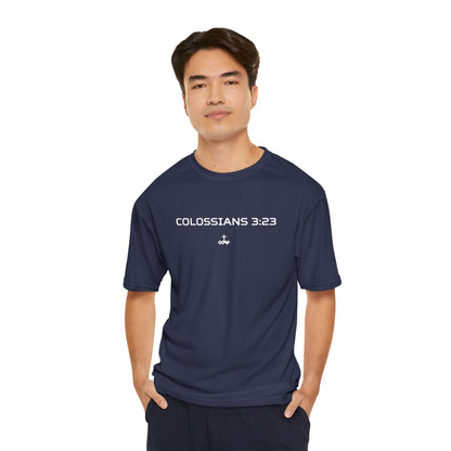 Colossians 3:23 Men's Performance T-Shirt