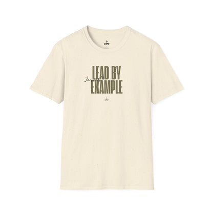 Lead by Jesus' Example Unisex Softstyle T-Shirt