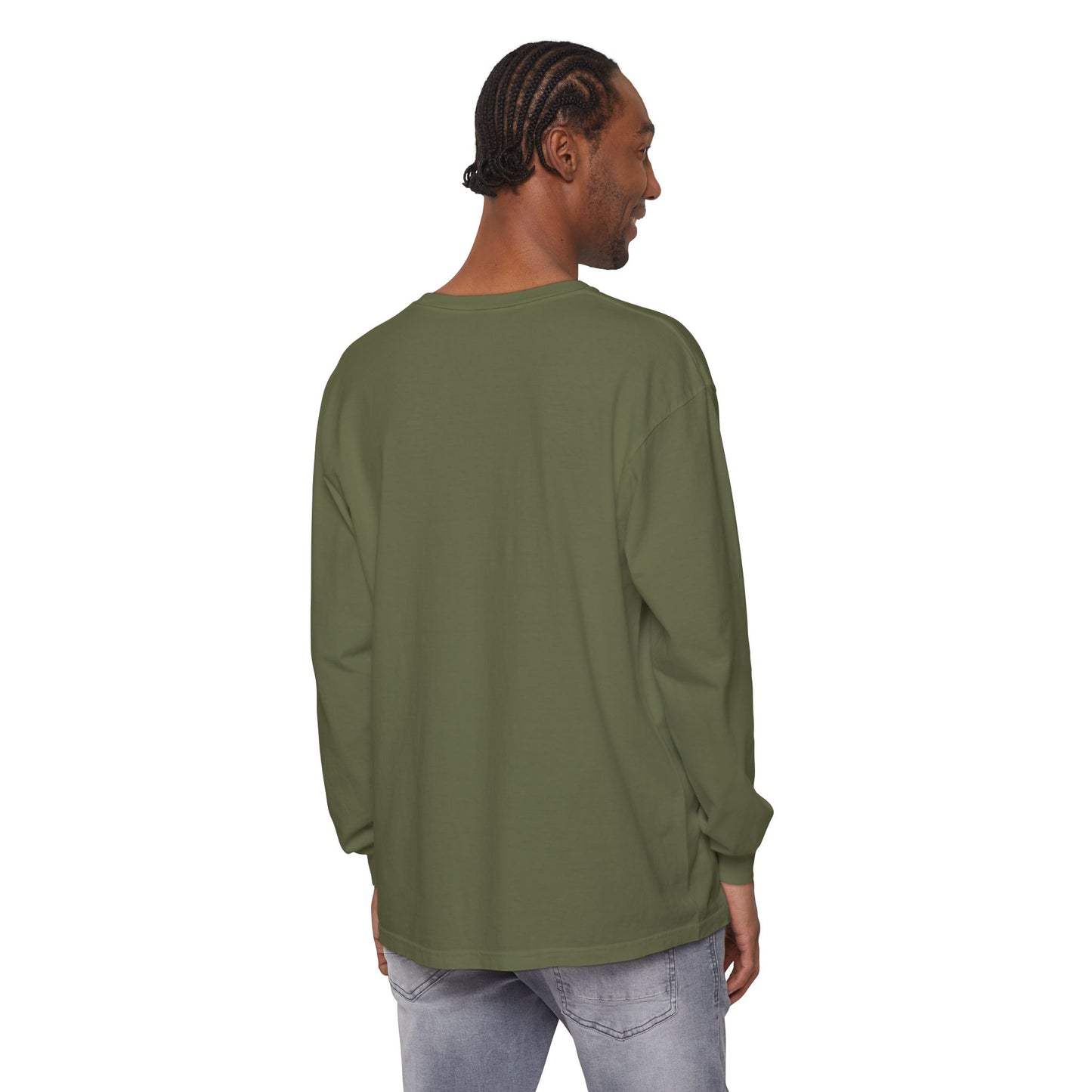 Unisex Greek "Heartily" Long Sleeve T-Shirt