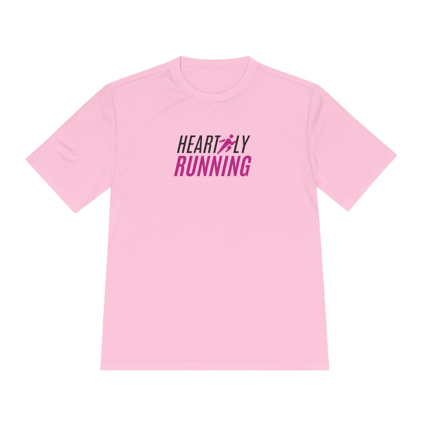 Heartily Running Moisture-Wicking Performance Tee