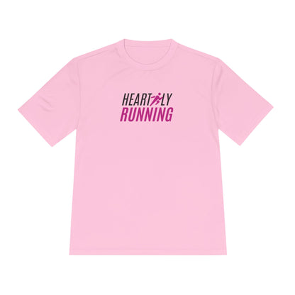 Heartily Running Moisture-Wicking Performance Tee