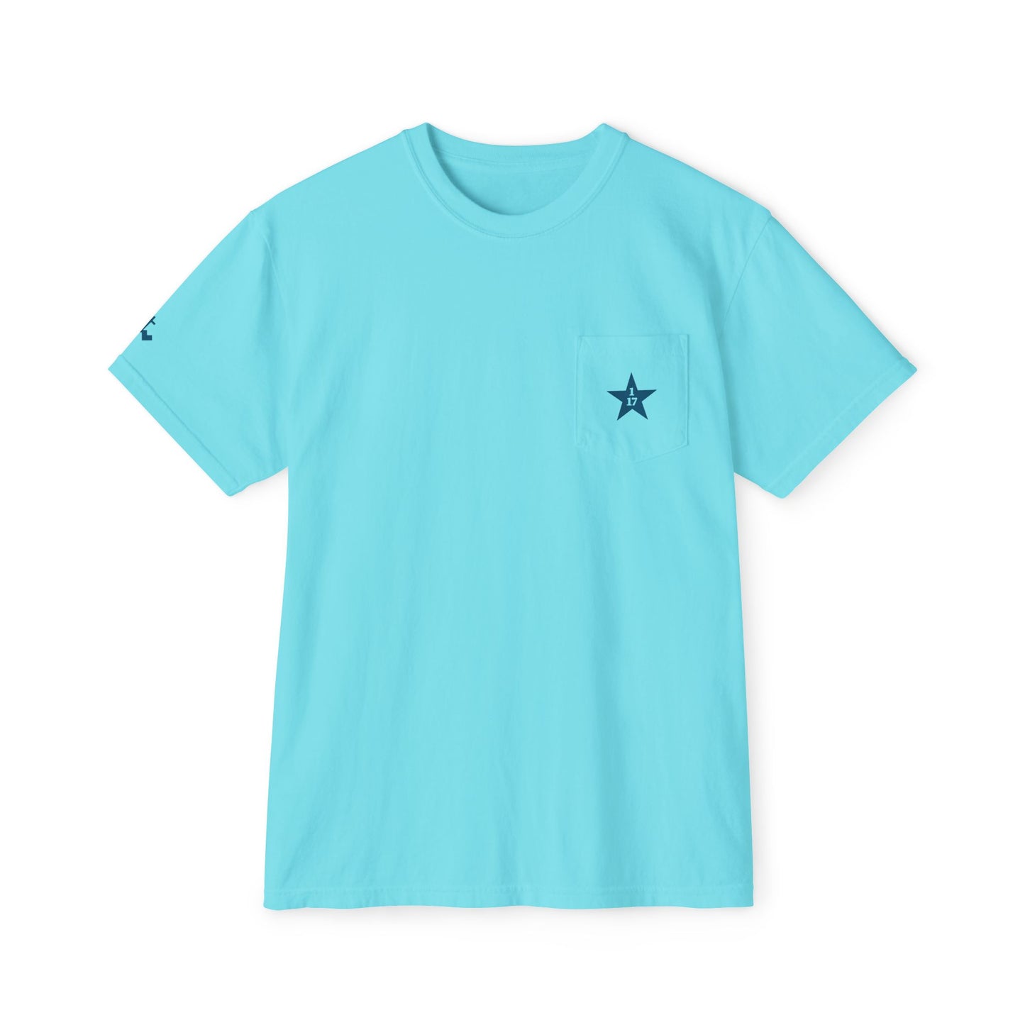 Quote & Graphic Pocket T-Shirt