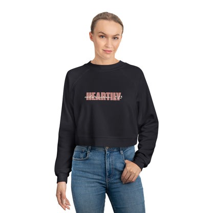Heartily & Verse Women's Cropped Fleece Pullover