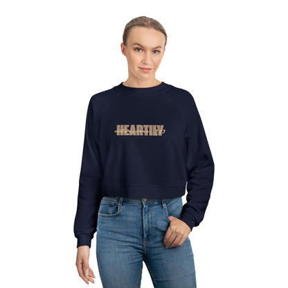 Heartily & Verse Women's Cropped Fleece Pullover