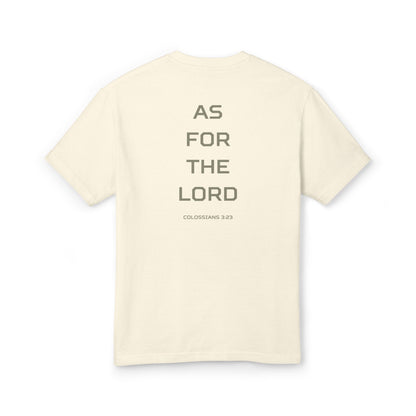 Unisex Colossians 3:23 Heavyweight Cotton Tee