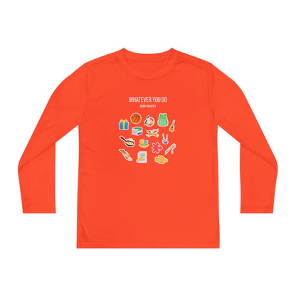 'Whatever You Do' Youth Long Sleeve Tee