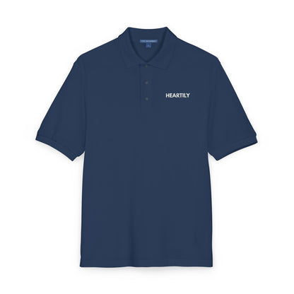 Heartily Embroidered Polo Shirt