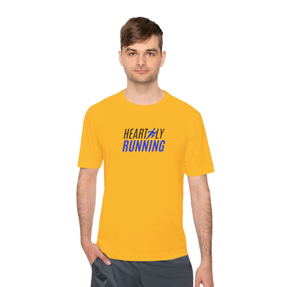 Heartily Running Moisture-Wicking Performance Tee