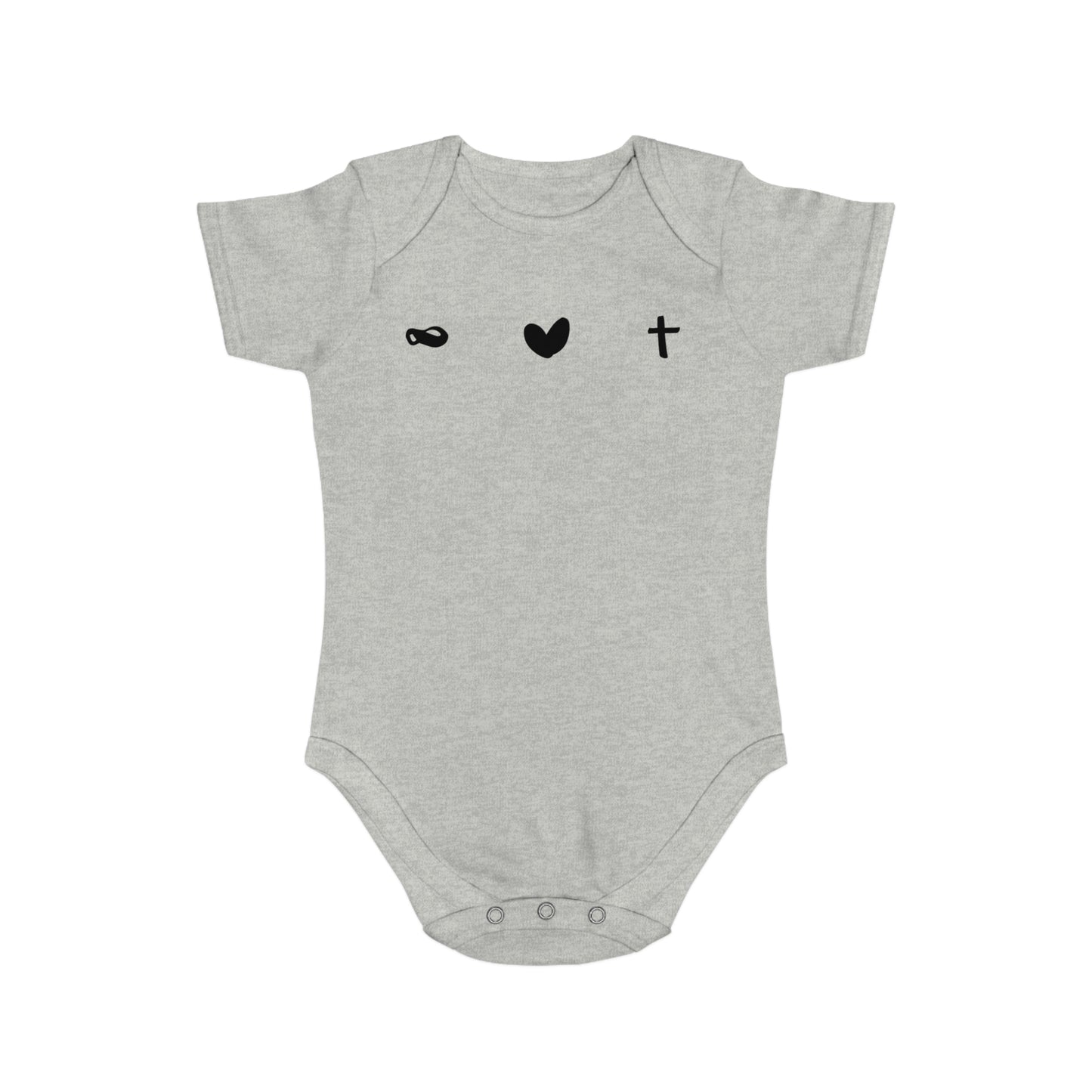 Short Sleeve Baby Bodysuit