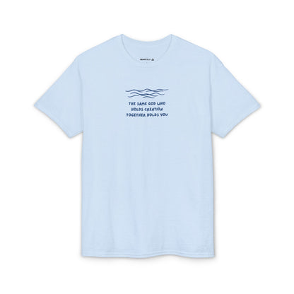 Waves & Quote Minimal T-Shirt