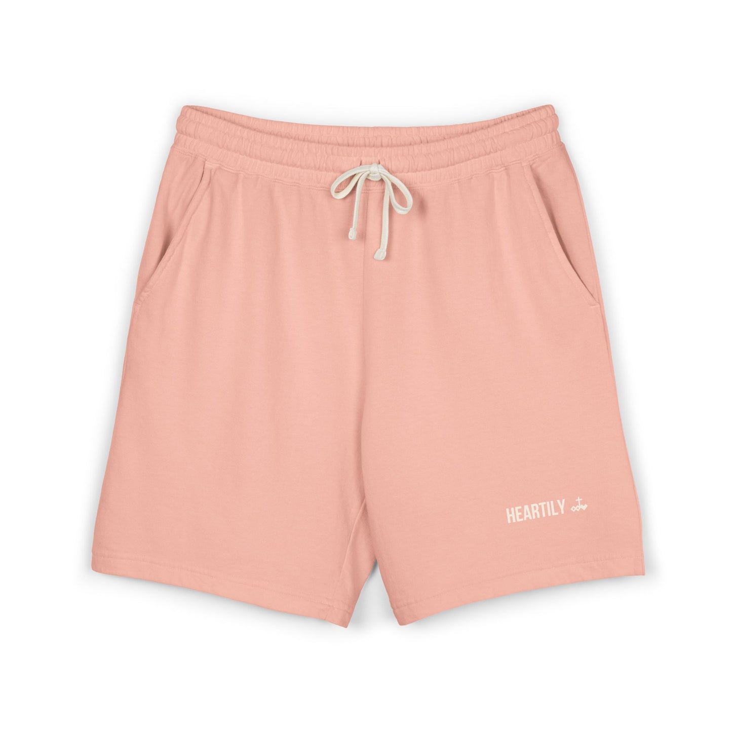 Lightweight Garment-Dyed Fleece Sweat Shorts