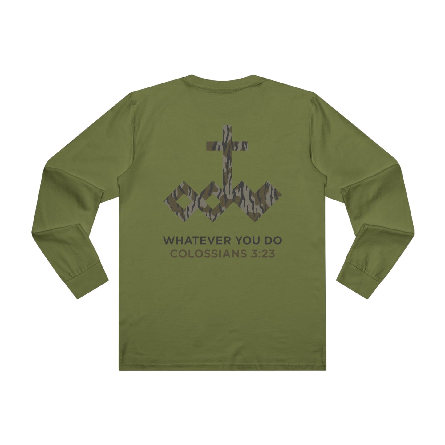 Men’s Mossy Oak Logo Base Longsleeve Tee