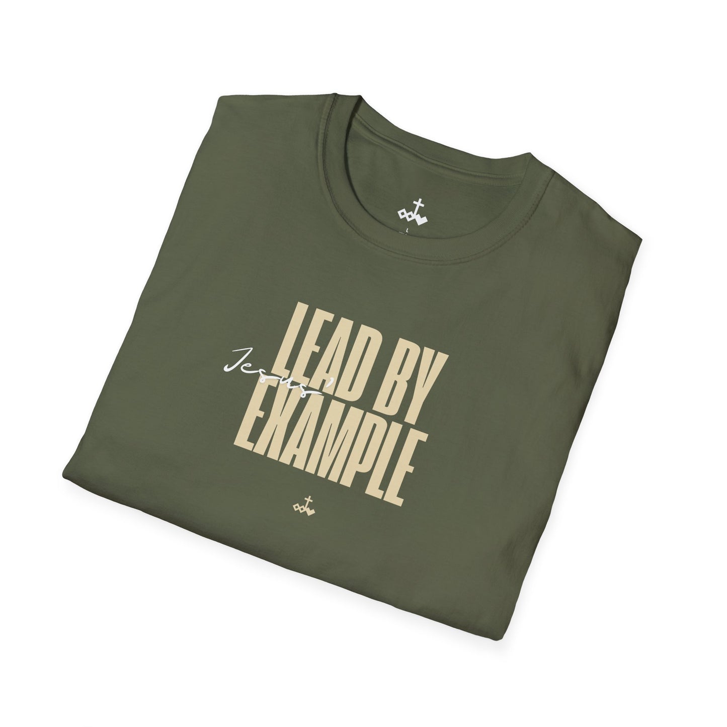 Lead by Jesus' Example Unisex Softstyle T-Shirt