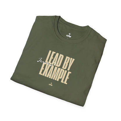Lead by Jesus' Example Unisex Softstyle T-Shirt