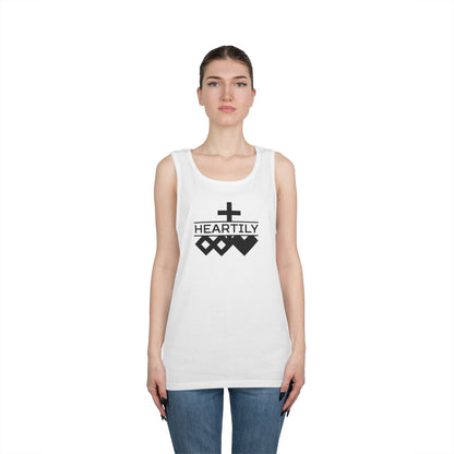 Unisex Heartily Logo Tank Top