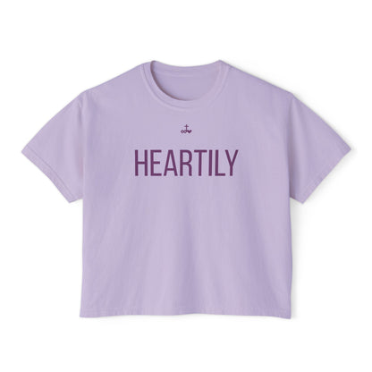 Heartily Women's Boxy Tee