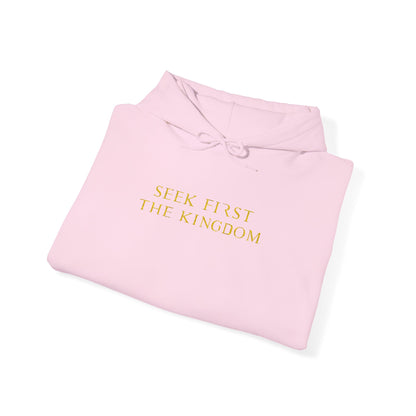'Seek First the Kingdom' Black Pullover