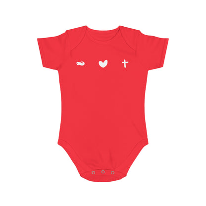 Short Sleeve Baby Bodysuit