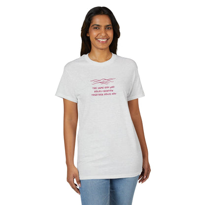 Waves & Quote Minimal T-Shirt