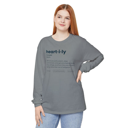 Heartily Definition Long Sleeve Tee