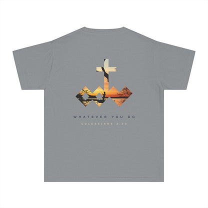 "Whatever You Do" Fishing Youth Tee