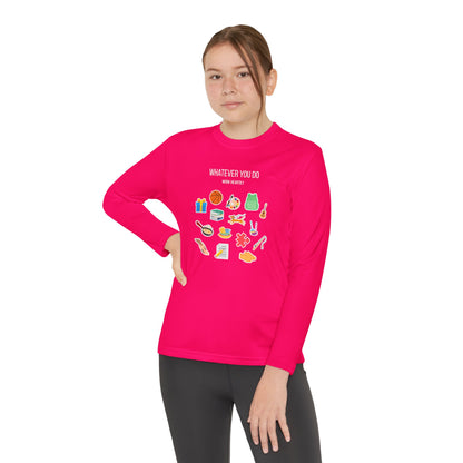 'Whatever You Do' Youth Long Sleeve Tee