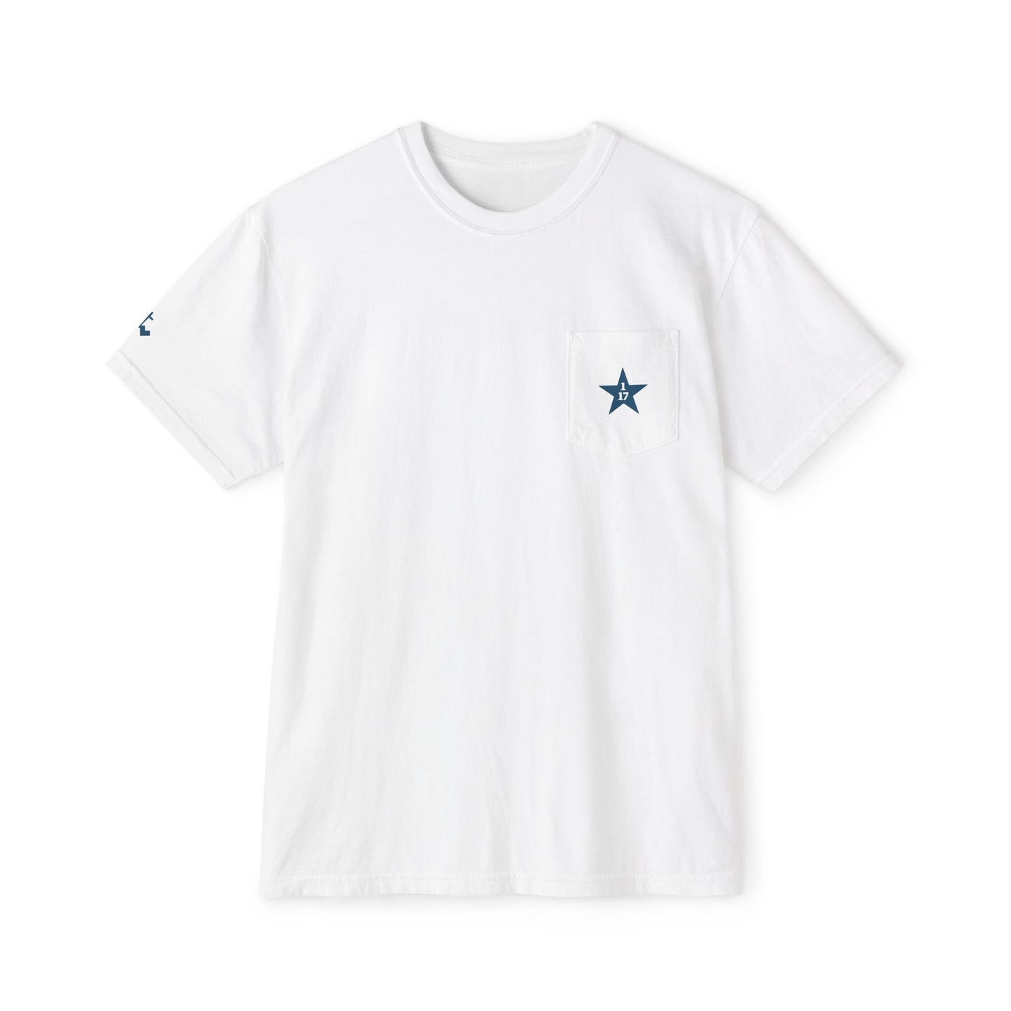 Quote & Graphic Pocket T-Shirt