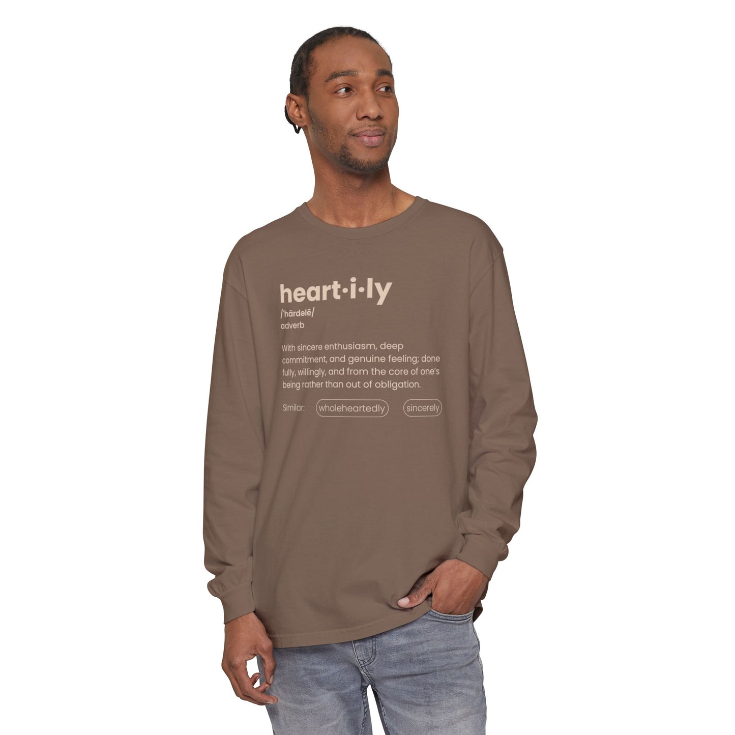 Heartily Definition Long Sleeve Tee