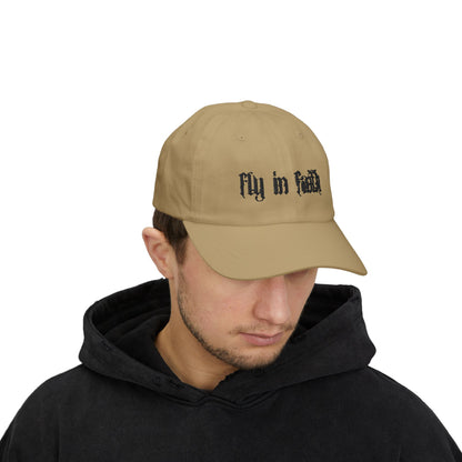 Fly in Faith Embroidered Dad Cap