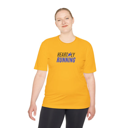 Heartily Running Moisture-Wicking Performance Tee