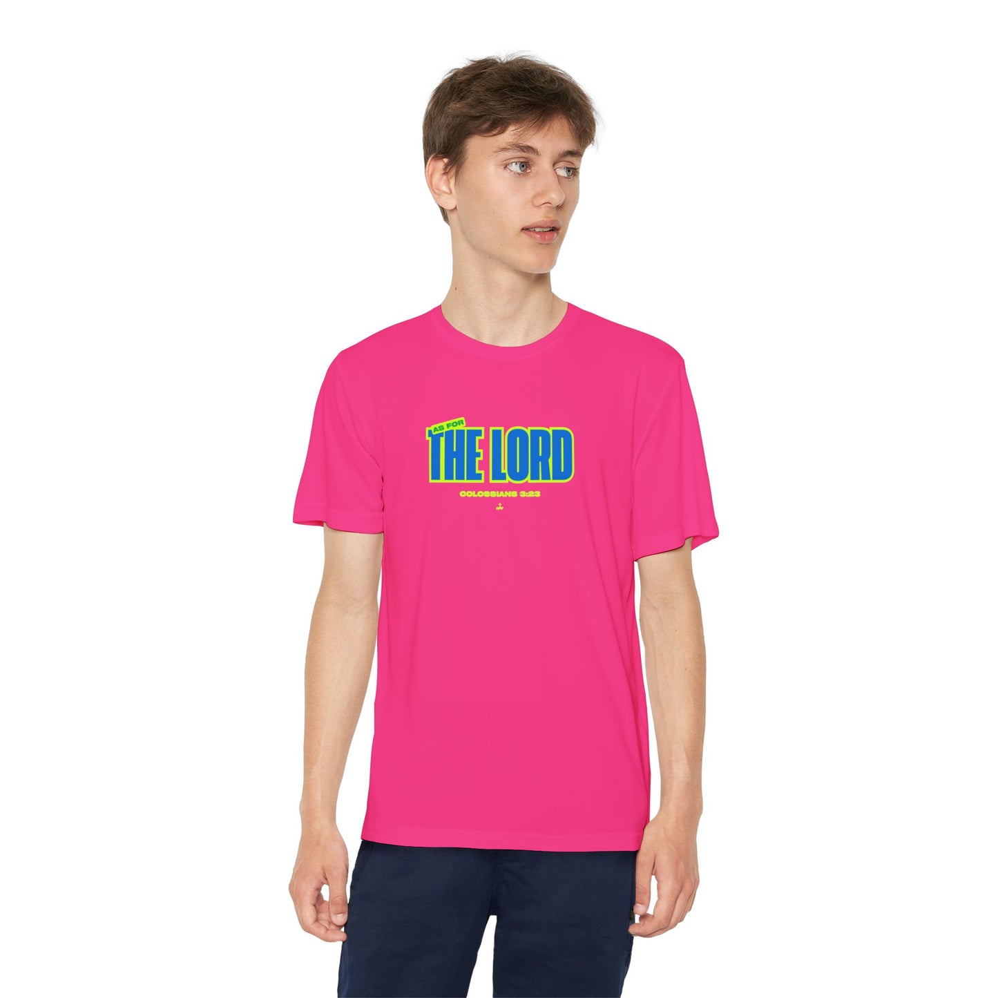 'As for the Lord" Youth Motivational Tee
