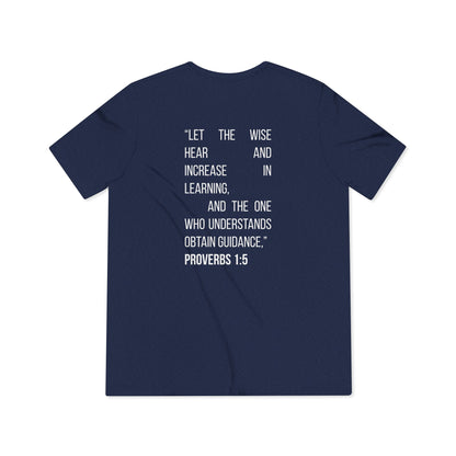 Proverbs 1:5 Student Unisex Tee
