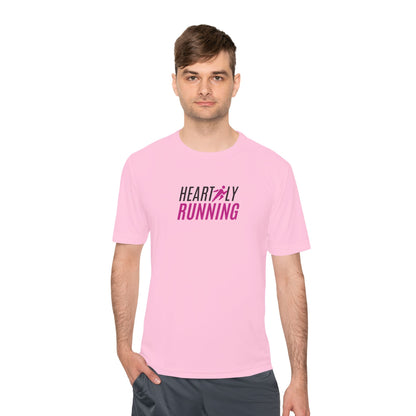 Heartily Running Moisture-Wicking Performance Tee