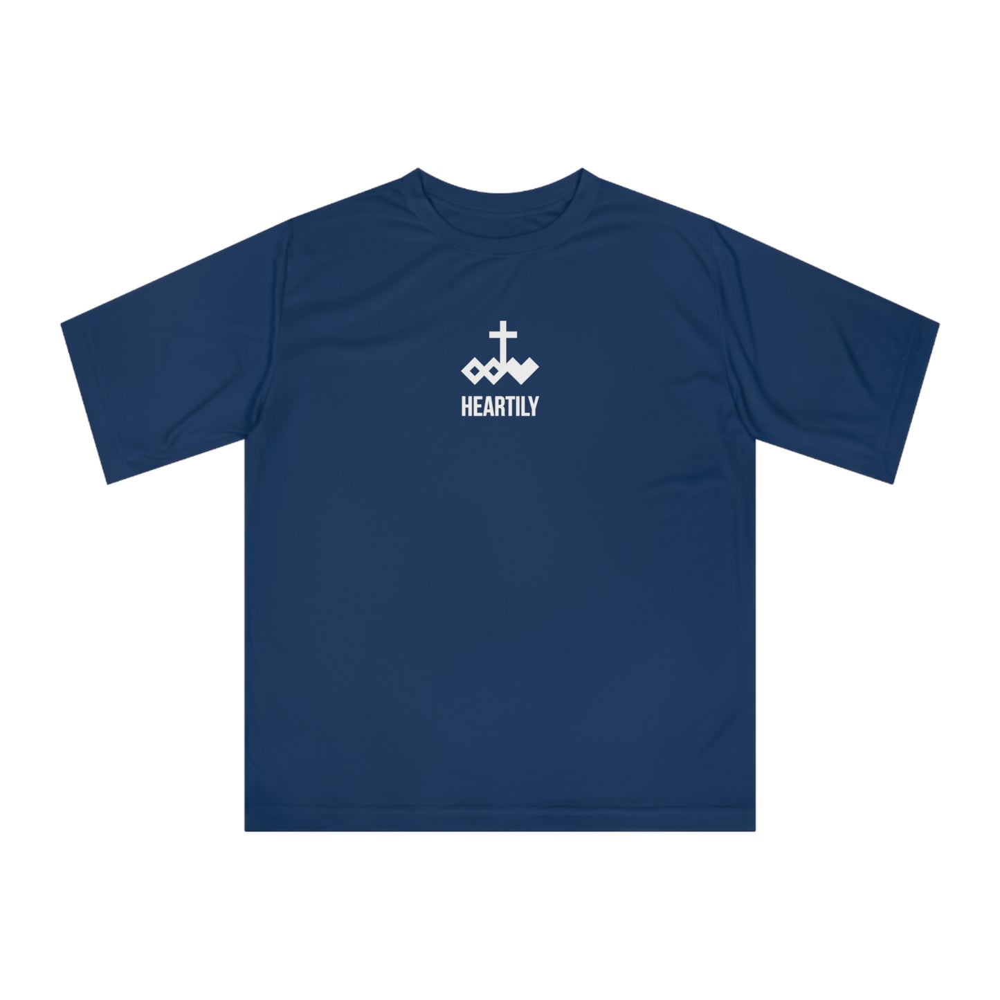 Heartly Name & Logo Performance T‑Shirt