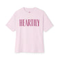 Vintage Heartily Oversized Unisex Tee