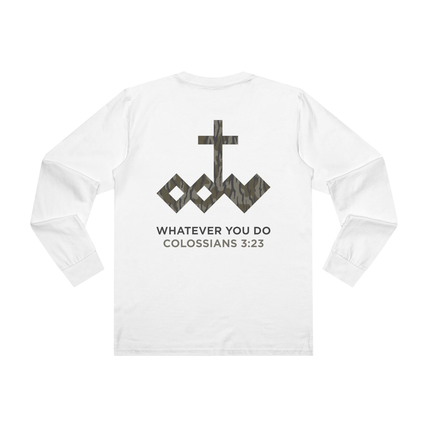 Men’s Mossy Oak Logo Base Longsleeve Tee
